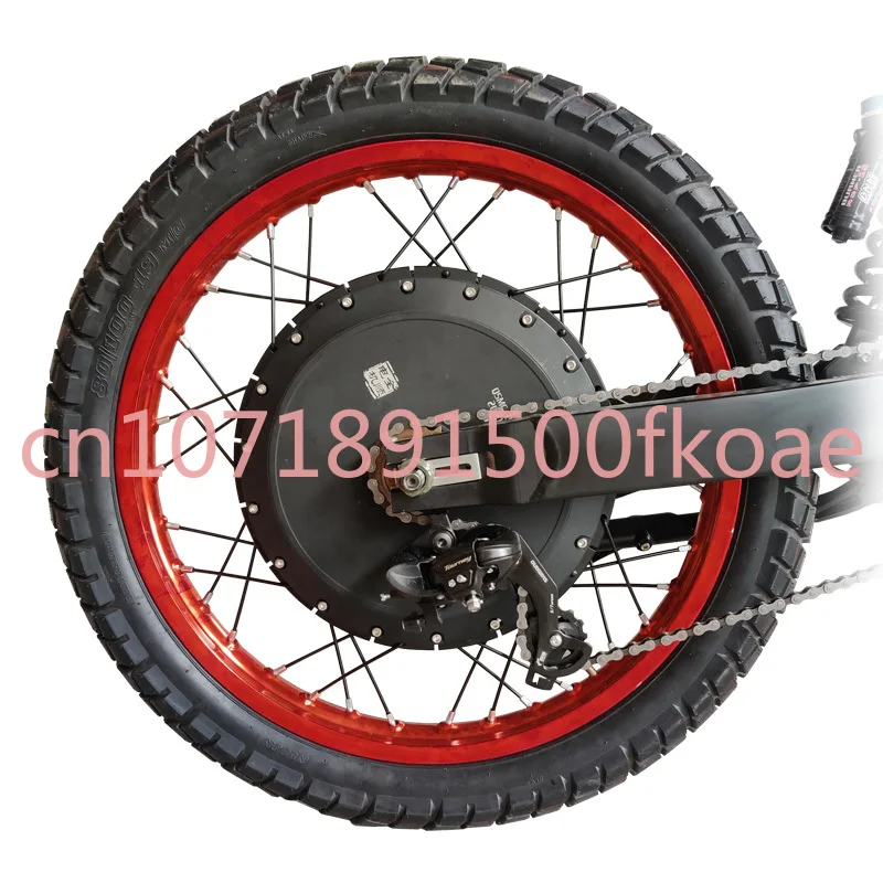 محرك QS273 بقوة 8000 واط/12000 - مراجعة 12000W Electric Motorcycle Hub Motor وسعره